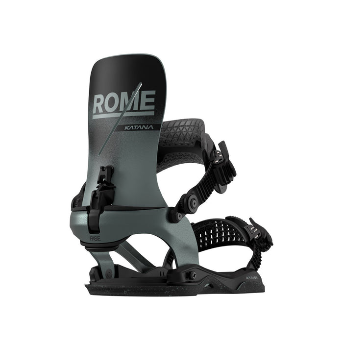 Rome Katana AW FASE Snowboard Bindings L/XL (Mens 10.5-12.5) Slate Grey New 2026