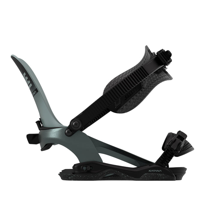 Rome Katana AW FASE Snowboard Bindings L/XL (Mens 10.5-12.5) Slate Grey New 2026