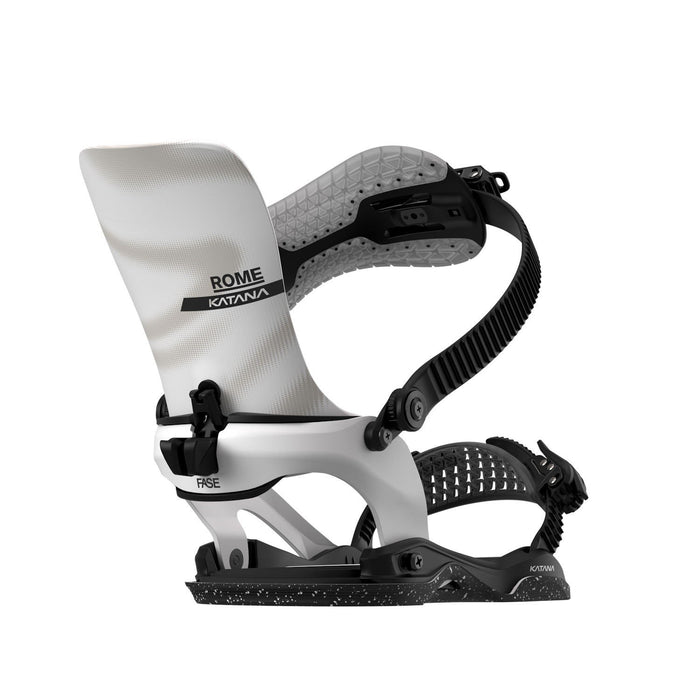 Rome Katana AW FASE Snowboard Bindings M/L (Mens 7.5-10) White 2027