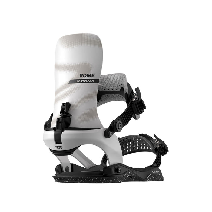 Rome Katana AW FASE Snowboard Bindings M/L (Mens 7.5-10) White 2027