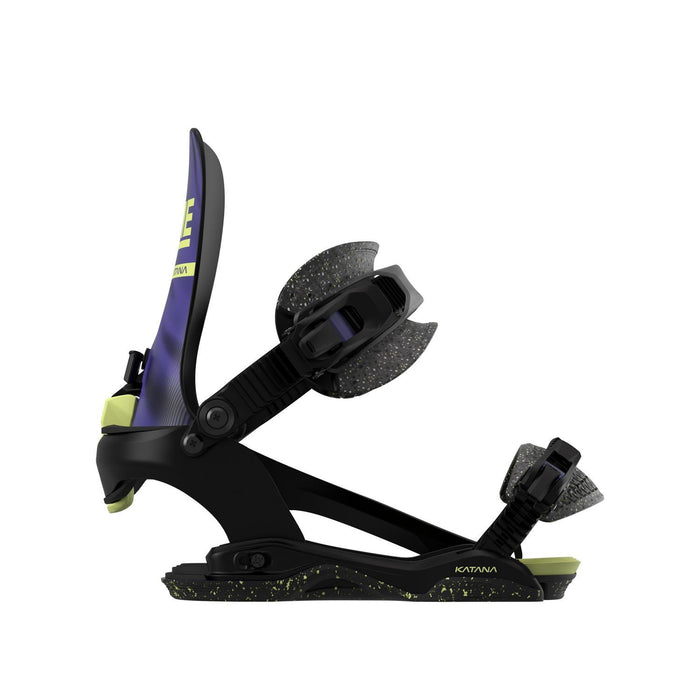 Rome Katana AW FASE Snowboard Bindings L/XL (Mens 10.5-12.5) Team Purple 2027
