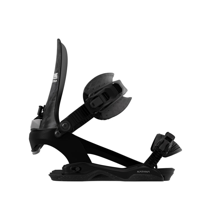 Rome Katana AW Pro FASE Snowboard Bindings M/L (Mens 7.5-10) Stale Black 2027