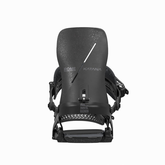 Rome Katana FW Snowboard Bindings M/L (Mens US 7.5-10) Black New 2026