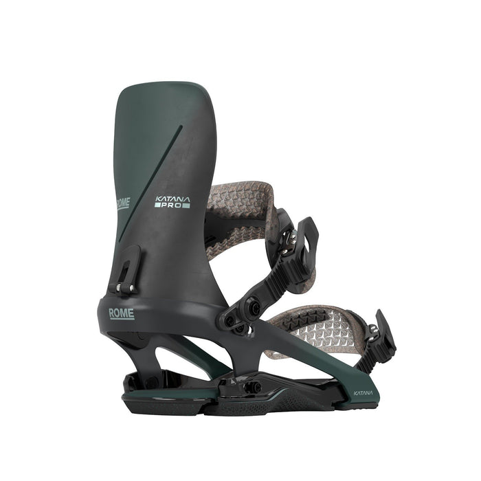 Rome Katana FW Pro Snowboard Bindings L/XL (Men US 10.5-13) Black/Slate New 2027
