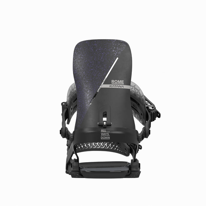 Rome Women's Katana AW Snowboard Bindings Small (Womens US 6.5-8.5) Black 2026