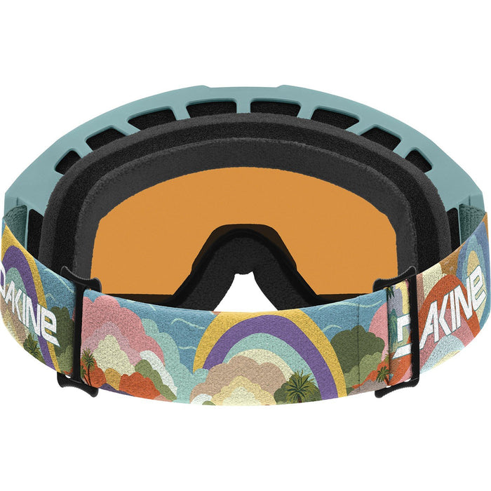 Dakine Kids Playground Ski / Snow Goggles, Palm Beach Frame, Amber Lens New