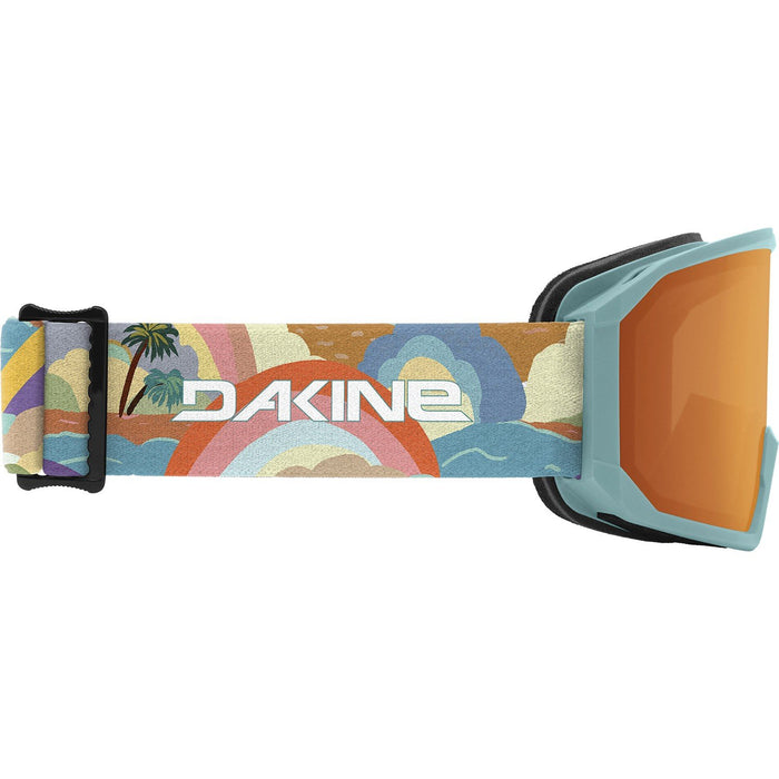 Dakine Kids Playground Ski / Snow Goggles, Palm Beach Frame, Amber Lens New