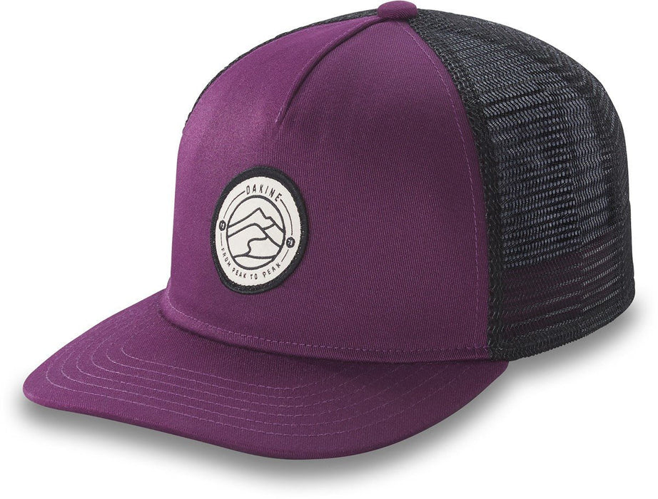 Dakine KOA Trucker Eco Hat Curved Brim Snapback Cap Women's Grape Vine New 2023