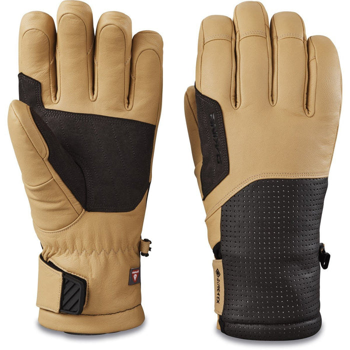 Dakine Kodiak Gore-Tex Snowboard Gloves Mens Large Tan/Brown New