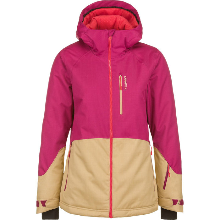 O'Neill Karma Insulated Snowboard Jacket Women's Medium Framboise Pink