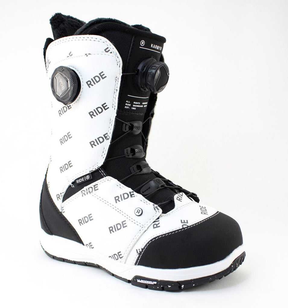 karmyn ride women's snowboard boots Zonal Double Boa Boots, Size 7 Logo New — Boarderline Insanity It is soft flexing Custom Vegan Leather Backpacks Select:Green Tiger Pink Bags