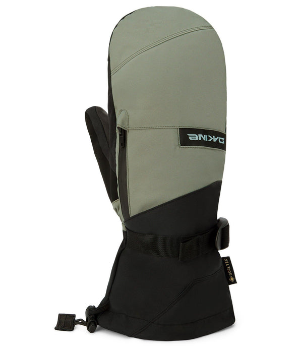 Dakine Leather Titan Gore-Tex Mitts Men's Large Mulled Basil w/ Removable Liners