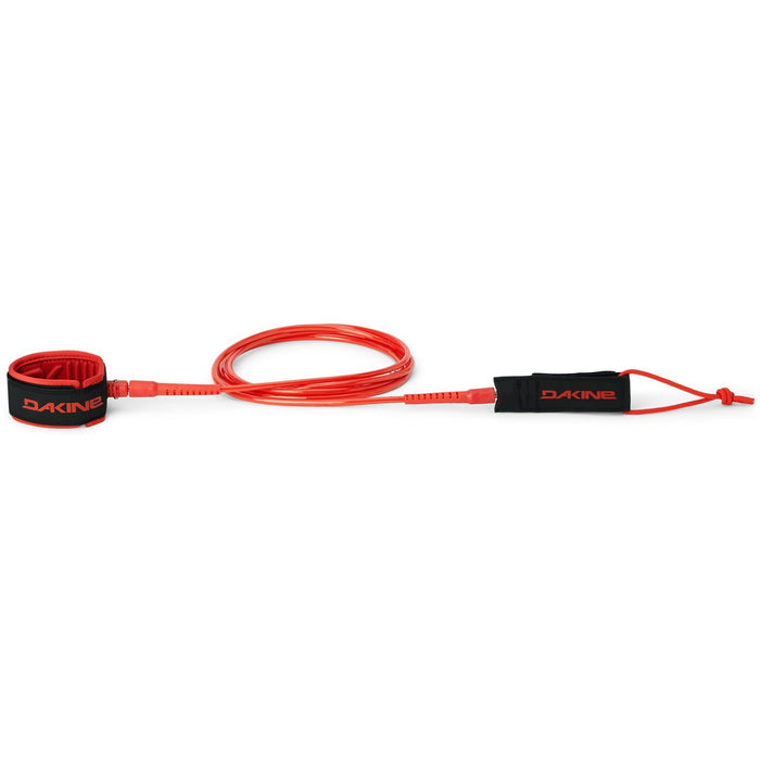 Dakine Longboard Surf Ankle Leash, 9' x 1/4", Flame Scarlet Red New