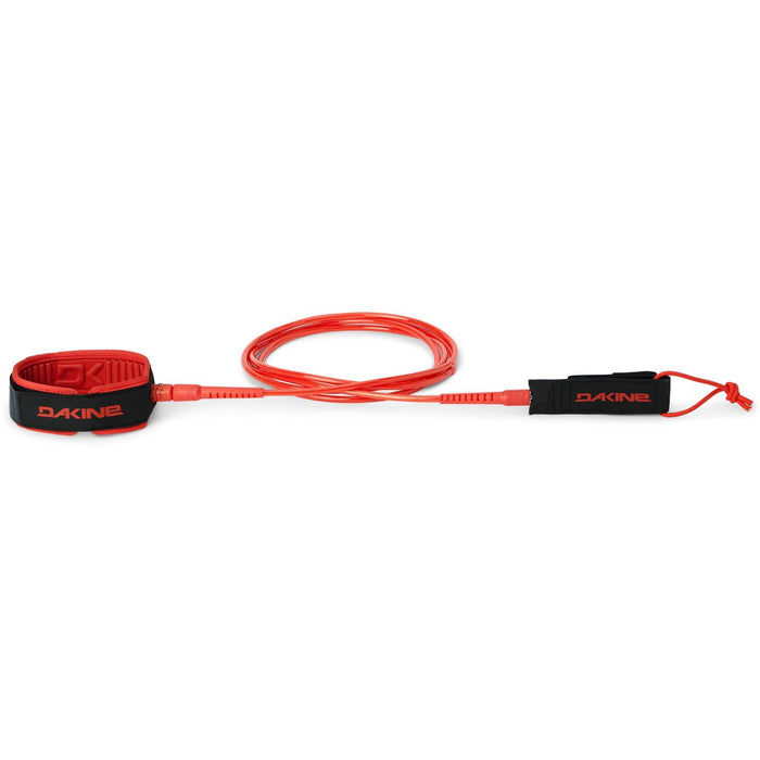 Dakine Longboard Surf Calf Leash, 10' x 1/4", Flame Scarlet Red New