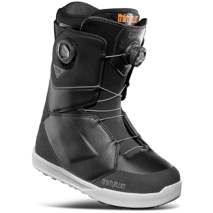 mens thirtytwo snowboard boots dark grey TM-2 Double Boa 2026 without the boot pinching ThirtyTwo Lashed Double BOA Snowboard