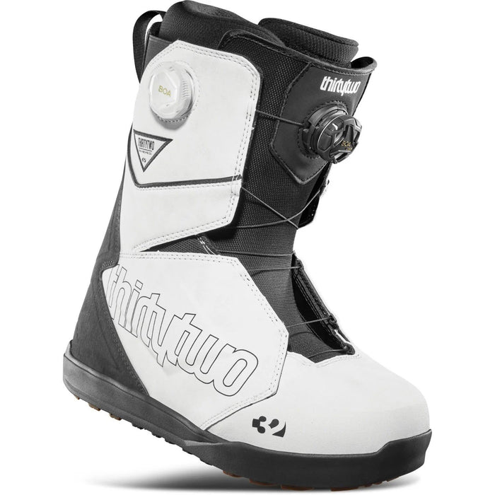 Thirtytwo Lashed Double Boa Snowboard Boots, Mens US Size 10.5, White/Black 2025