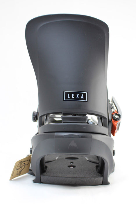 Burton Lexa EST Snowboard Bindings Small (Women's US 4-6) Black Channel Mount