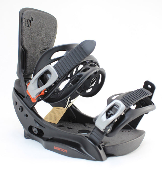 Burton Lexa EST Snowboard Bindings Medium (Women's US 6-8) Black Channel Mount