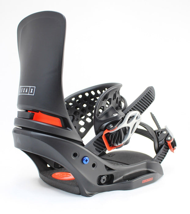 Burton Lexa X EST Snowboard Bindings Small (Women's US 4-6) Black Channel Mount