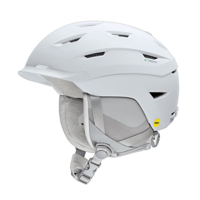 Smith Liberty Womens MIPS Snowboard Helmet Adult Large 59-63 cm Matte White New