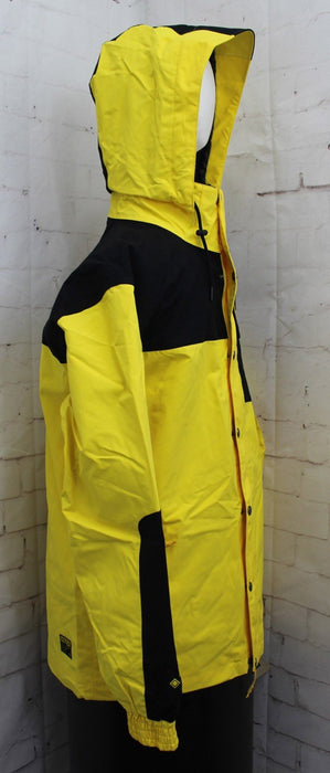 Volcom Longo Gore-tex Shell Snowboard Jacket, Men's Small, Bright Yellow New