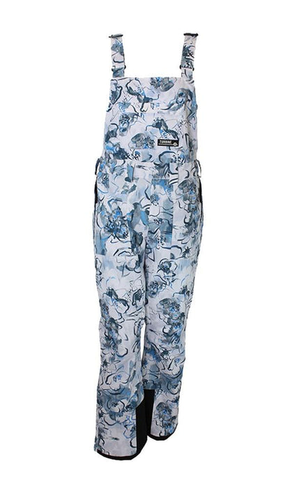 Turbine Women's Longtrail Technical Bib Snow Pants, Medium Glacial Melt New
