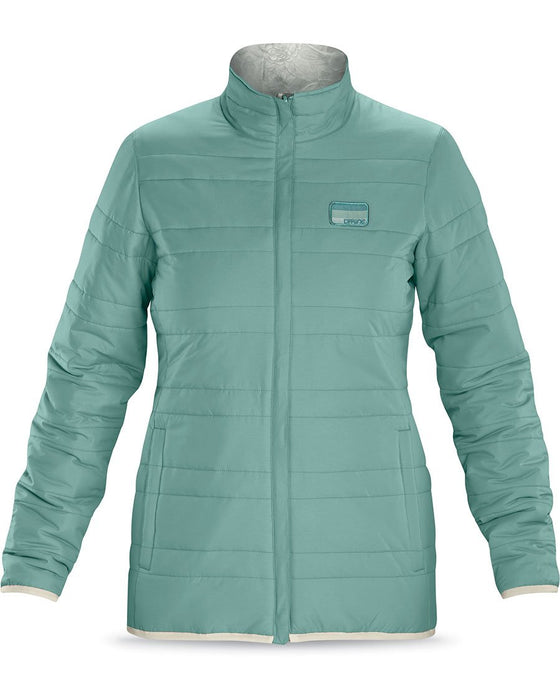 Dakine Louise Mid-Layer Reversible Snowboard Jacket Women's Medium Mineral New