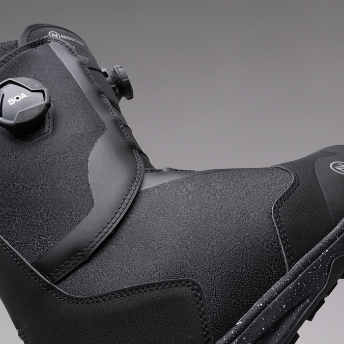 Nidecker Rift Double Boa Snowboard Boots Men's 12 Black 2026