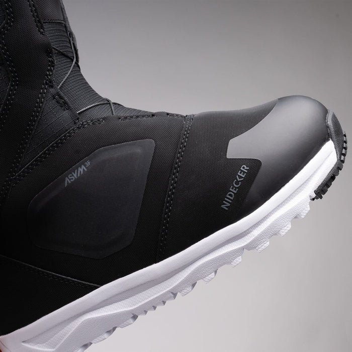 Nidecker Cascade Boa Snowboard Boots Women's 7.5 Black 2026