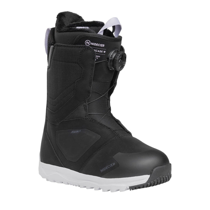 Nidecker Cascade Boa Snowboard Boots Women's 6.5 Black 2026