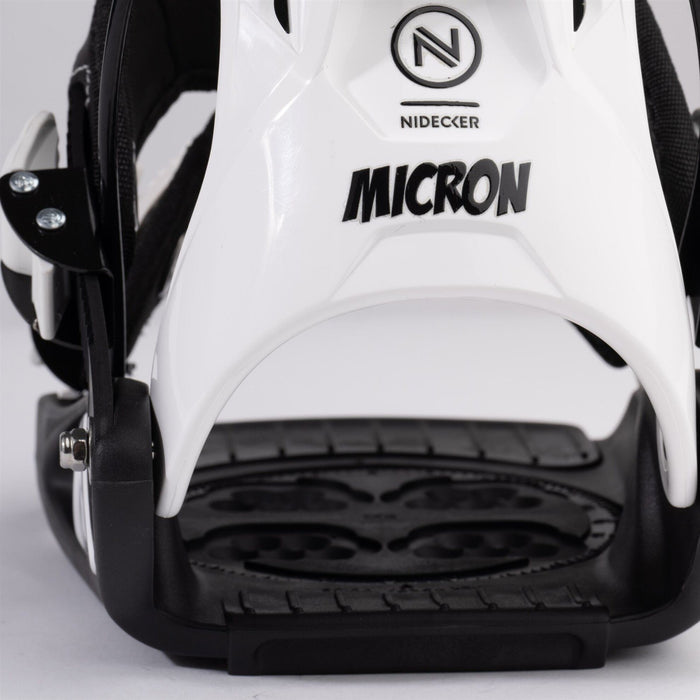 Nidecker Flow Micron Youth Snowboard Bindings Small Stormtrooper Kids US 2-4.5