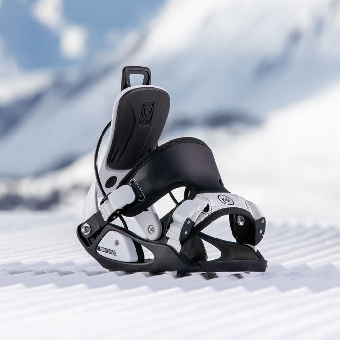 Nidecker Flow Micron Youth Snowboard Bindings Small Stormtrooper Kids US 2-4.5