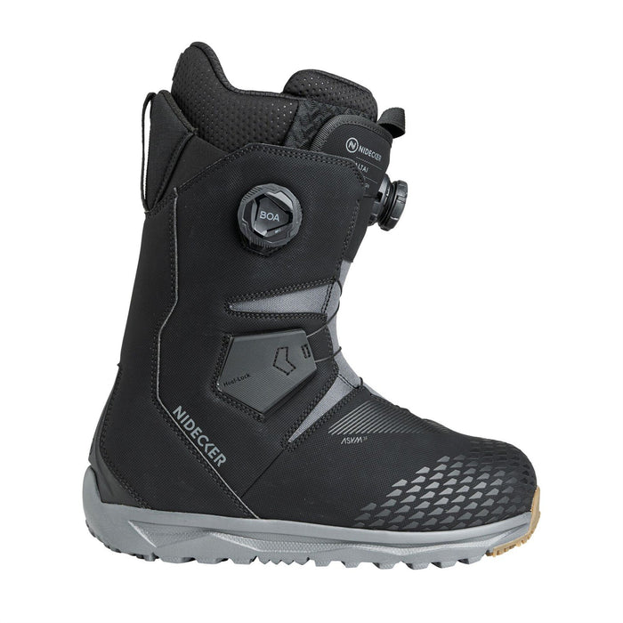 Nidecker Altai Double Boa Snowboard Boots Men's 9 Black 2026