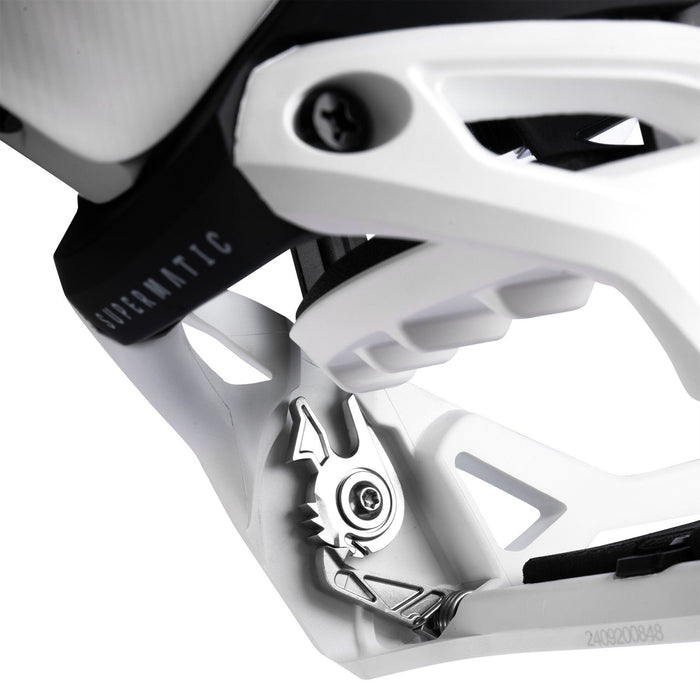 Nidecker LT Supermatic Snowboard Bindings XL (Mens 11-13) White