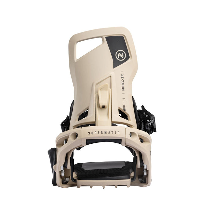 Nidecker OG Supermatic Snowboard Bindings Large (Men 8.5-10.5, Wmn 7-9.5) Desert