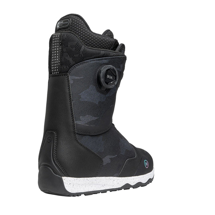 Nidecker Rift Double Boa Snowboard Boots Women's 9.5 Black 2026