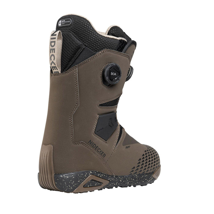 Nidecker Altai Double Boa Snowboard Boots Men's 11 Brown 2027