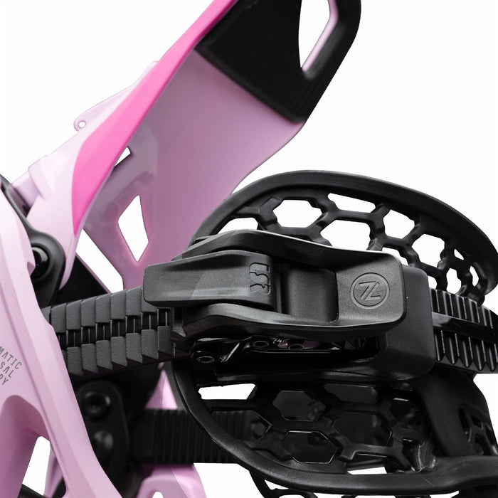 Nidecker OG Supermatic Snowboard Bindings Medium Men 5.5-8 Women 7-9.5 Milkshake