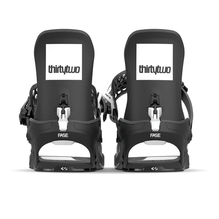 Thirtytwo T32M FASE Snowboard Bindings Medium (Mens US 8.5-10.5) Black New 2026