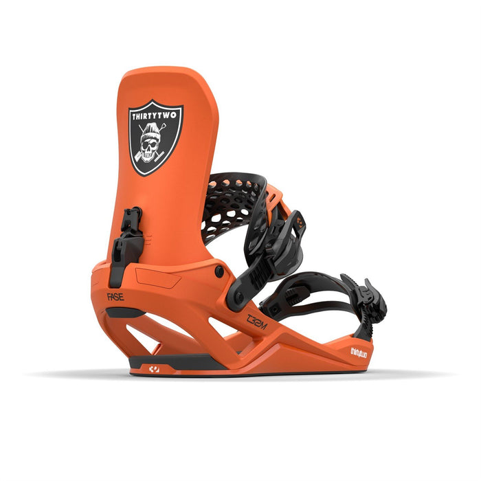 Thirtytwo T32M FASE Snowboard Bindings Medium (Mens US 8.5-10.5) Orange New 2026