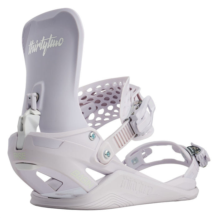 Thirtytwo Basin FASE Snowboard Bindings Medium US Men's 8.5-10.5 Violet New 2027