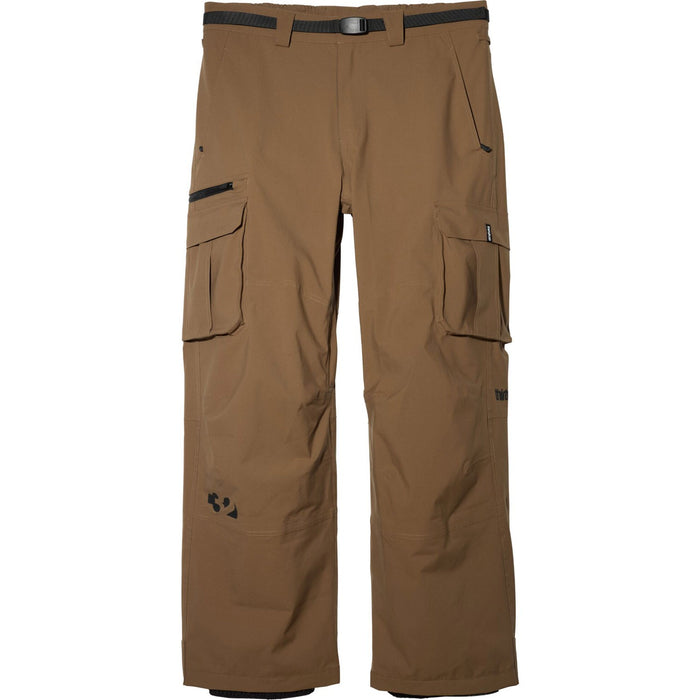 Thirtytwo Blahzay Cargo Shell Snowboard Pants, Men's Large, Tobacco Brown New
