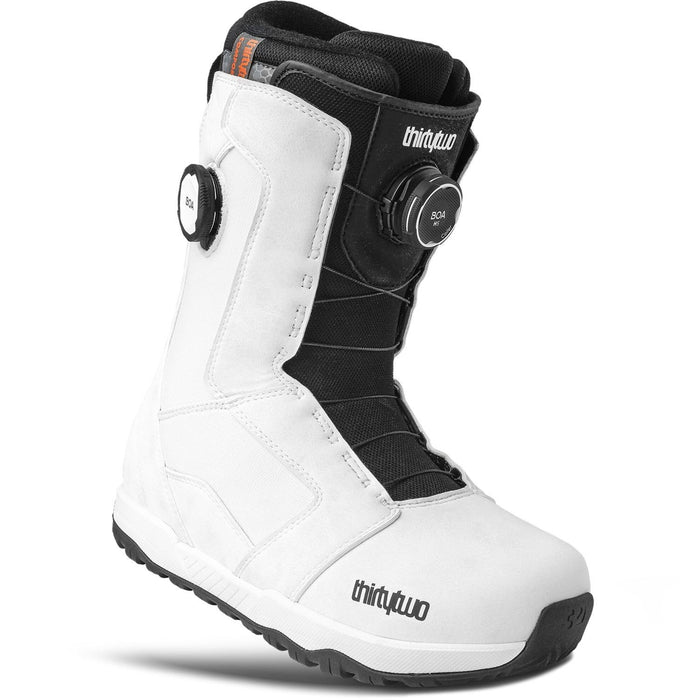 Thirtytwo STW Double Boa Snowboard Boots Mens US Size 9, White Black New 2027
