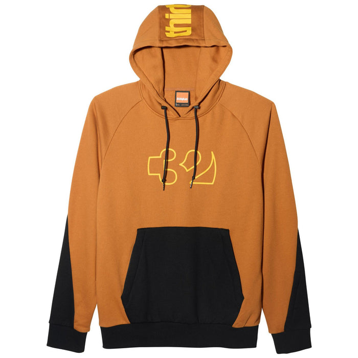 Thirtytwo T32M Tech Hoodie Hooded Sweatshirt, Men's Medium, Camel Brown