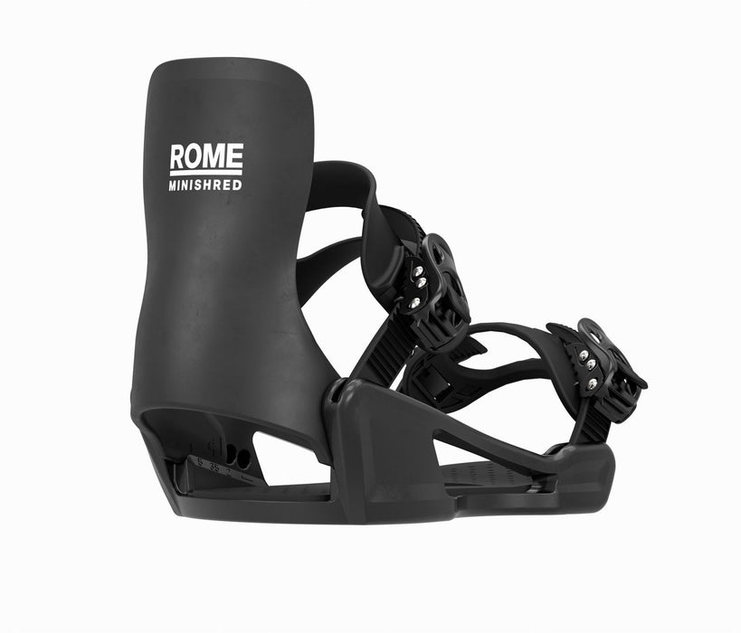 Rome Minishred Kids Snowboard 110 cm with Small (2K-5K) Minishred Bindings 2027