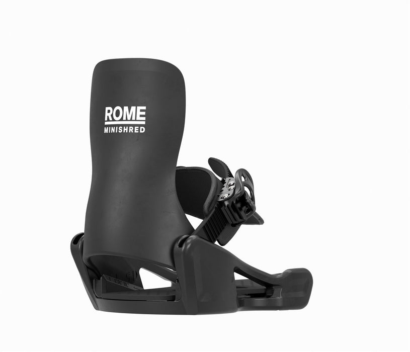 Rome Minishred Youth Snowboard Bindings Size XS 11C - 1K Mini Shred New