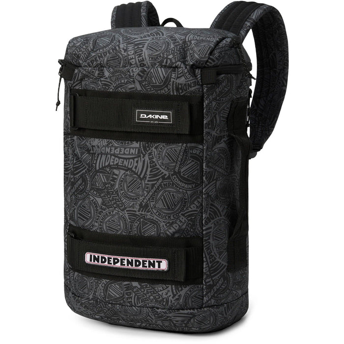 Dakine x Independent Mission Street Pack 25L Skateboard Backpack Black Print New