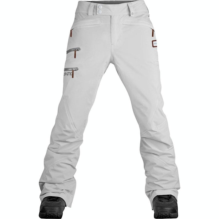 Dakine Monika Snowboard Shell Pants, Women's Medium, Silver Grey New