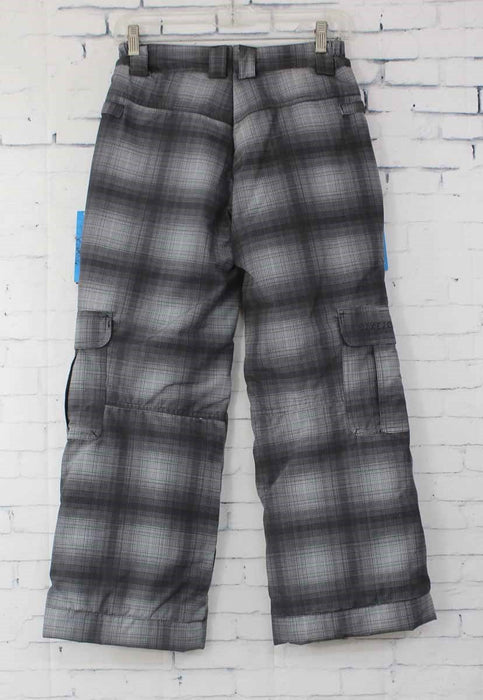 686 Boys Youth Mannual Ridge Insulated Snowboard Pants Large Plaid