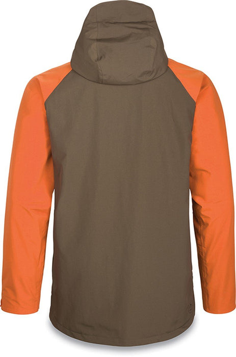 Dakine Men's Meridian Shell Snowboard Jacket Large Tarmac / Burnt Ochre New